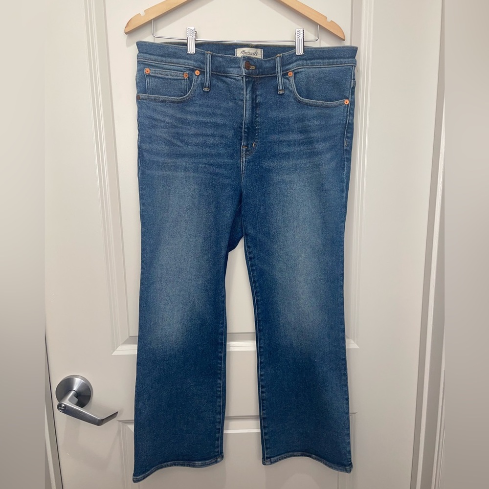 NWT Madewell Cali Demi Boot Jean